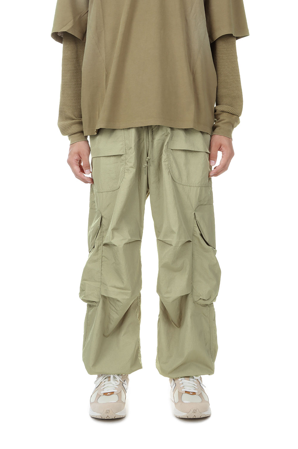 ENTIRE STUDIOS FREIGHT CARGO SAGE 最終値下げ entire studios FREIGHT CARGO PANTS / CRINKLE NYLON (SAGE)の
