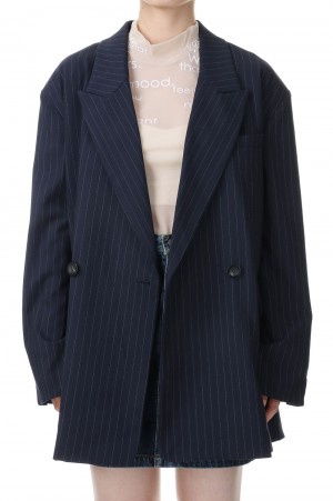 MAISON SPECIAL（メゾンスペシャル）の「Over Medium Pinstripe