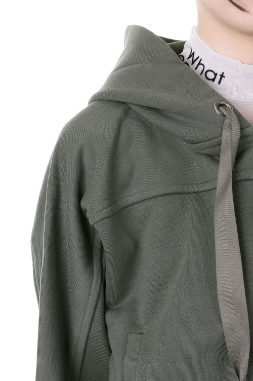 トップス MAISON SPECIAL Front Zip Short Hoodie SALE】Front Zip Short Hoodie - トップス