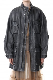 Over Leather Blouson(21232215106)