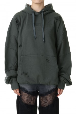 FAITH Damage Hoodie(31232415611)