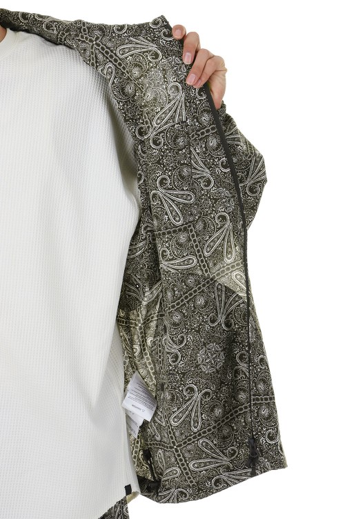 TECH MARINE PARKA PAISLEY - BROWN (BJ-33024) | セレクトショップ