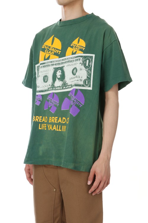 24SS【SAINT MICHAEL】SW_SS TEE SAINT CLAN / GREEN Tシャツ SAINT Mxxxxxx]SW_SS TEE/SAINT CLAN/GREEN(SM-YS8-0000-C16