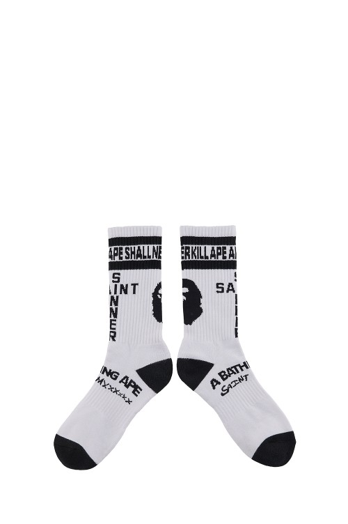 AP_SOCKS APE / WHITE(SM-YS8-0000-C38) | セレクトショップ｜DeepInsideinc.com Store