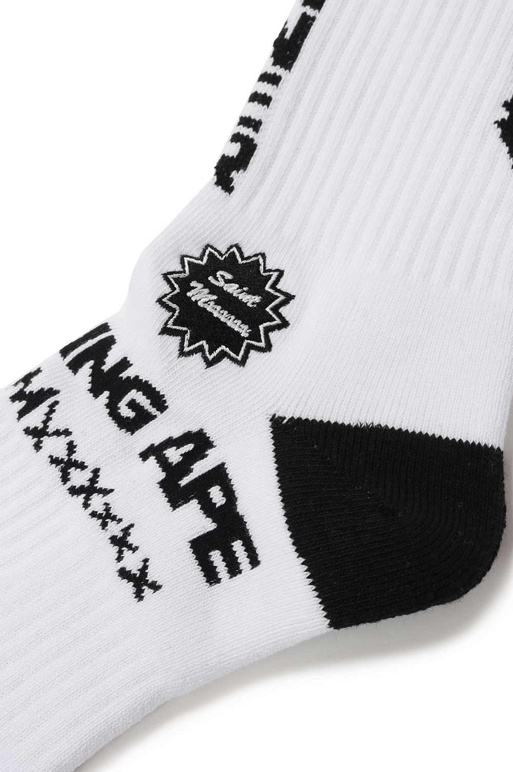 SAINT MICHAEL】SM-YS8-0000-C38/AP_SOCKS/APE/WHITE | AYIN