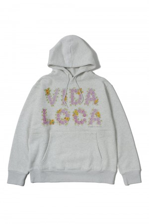 VIDA LOCA Hoodie/GRAY（13411018）