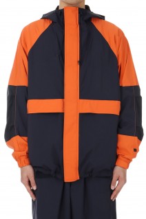 TECH STORM MOUNTAIN JACKET - NAVY / ORANGE / BLACK (BJ-20024)