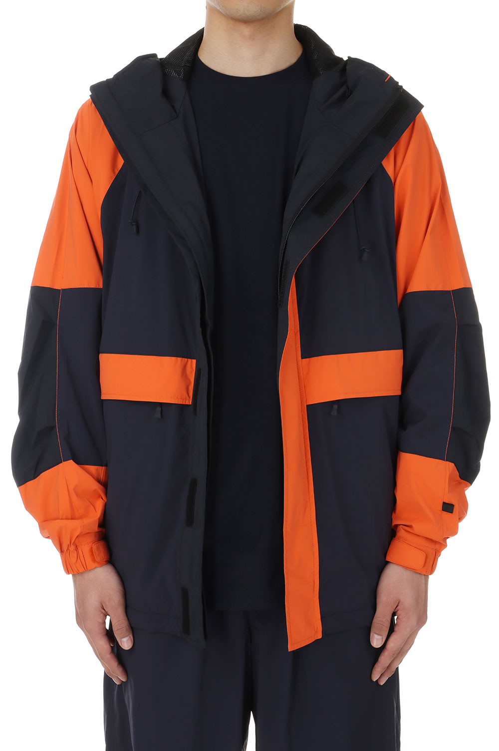 TECH STORM MOUNTAIN JACKET - NAVY / ORANGE / BLACK (BJ-20024