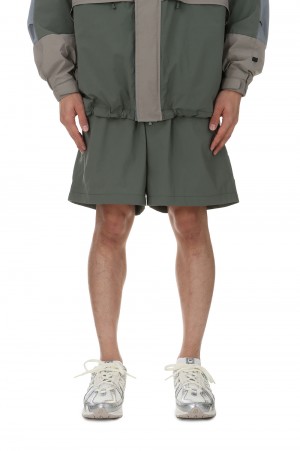 TECH STORM MOUTAIN SHORTS - SAGE / BEIGE / GRAY (BP-21024)