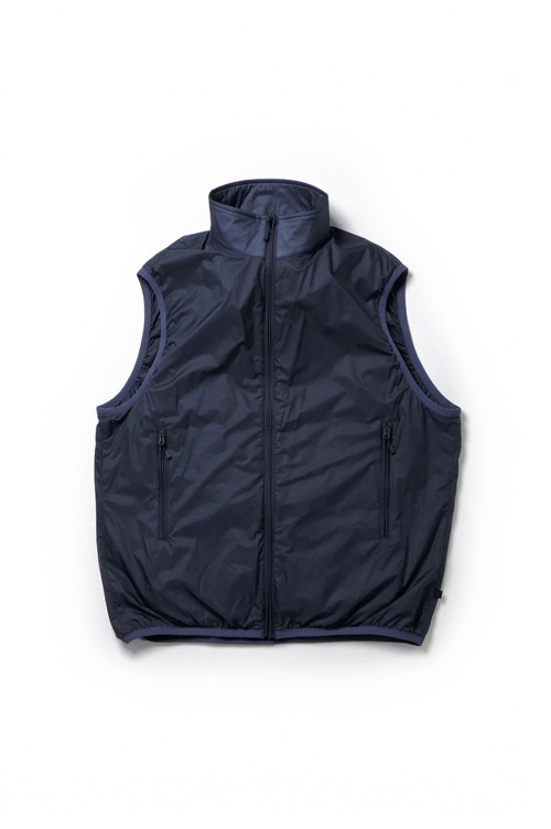 トップス TECH REVERSIBLE WIND SHIELD VEST - NAVY TECH REVERSIBLE WIND SHIELD VEST - NAVY (BJ-23024