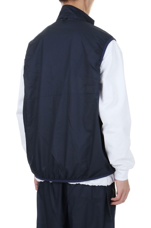 トップス TECH REVERSIBLE WIND SHIELD VEST - NAVY DAIWA PIER 39 TECH REVERSIBLE WIND SHIELD VEST [NAVY