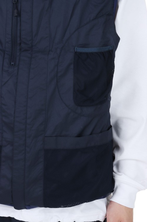 TECH REVERSIBLE WIND SHIELD VEST - NAVY (BJ-23024