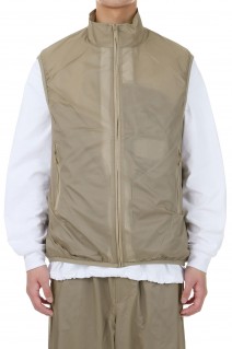 TECH REVERSIBLE WIND SHIELD VEST - BEIGE (BJ-23024)