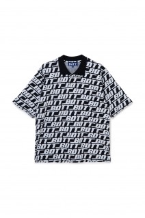 Sound Logo S/S Polo/BLACK
