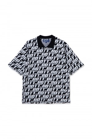Sound Logo S/S Polo/BLACK