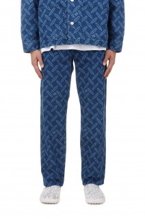 Plate Denim Pant / WASHED BLUE