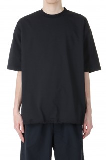 TECH DRAWSTRING S/S TEE - BLACK (BE-41024)