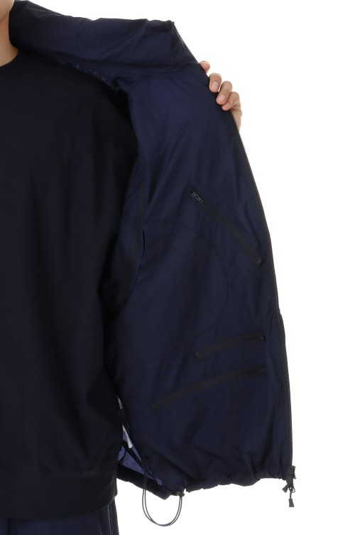 TECH DETACHABLE WINDBREAKER JACKET - MID NAVY (BJ-50024