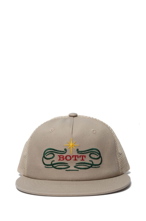 BoTT TYPO TRUCKER CAP ボット キャップ カーキ BOTT Typo Trucker Cap(KHAKI) カーキ