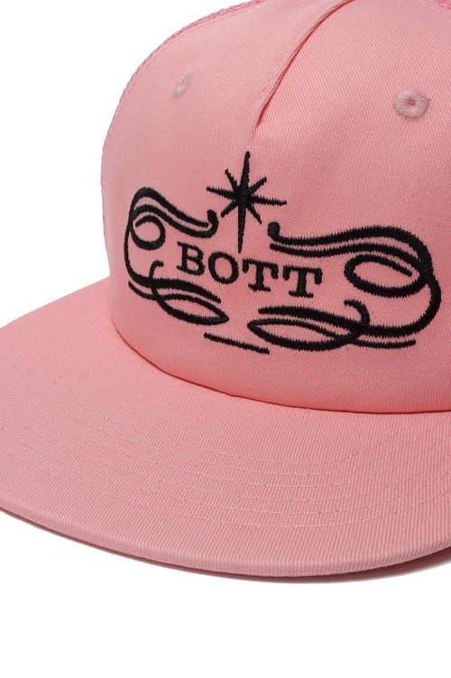 BOTT Typo Trucker Cap(PINK) ピンク