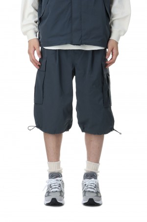 COMBAT BIG SHORTS - IRON BLUE (WT24005SK)