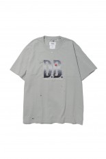 D.B. LOGO EMBROIDERY T-SHIRT(24SS27CS308)-GRAY-