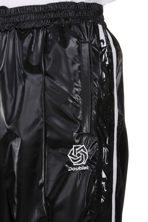 LAMINATE TRACK PANTS(24SS11PT258)-BLACK- | セレクトショップ LAMINATE TRACK PANTS(24SS11PT258)-BLACK- | セレクトショップ