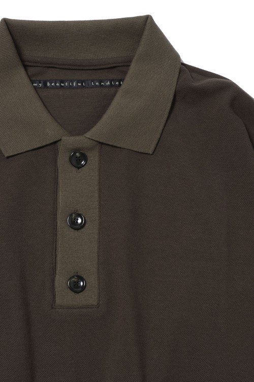 SEED STITCH POLO SS (WM11-PL241111) -BROWN- | セレクト