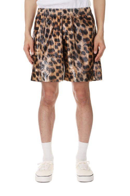 doubletダブレット 24SS SUMMER FUR SHORT PANTS SUMMER FUR SHORT PANTS(24SS13PT270)-LEOPARD- | セレクトショップ
