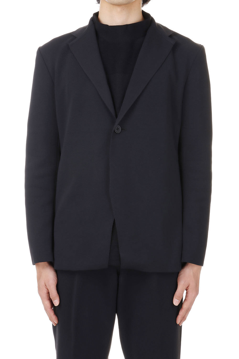 ジャケット・アウター CFCL MILAN RIB TAILORED JACKET BLACK MILAN RIB TAILORED JACKET