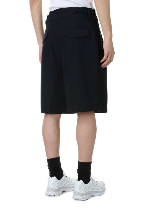 TWO TUCKS WIDE SHORTS / DARK NAVY (IH-24SS-P031-ND) | セレクト