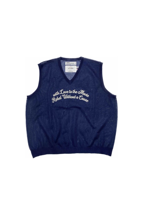 トップス 24ss dairiku skeleton knit vest my hero DAIRIKU/