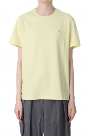 BABY FOX PATCH REGULAR TEE- SHIRT - CHALK YELLOW(MW00122KJ0008)
