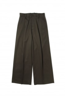 EXTRA WIDE TROUSERS(ST.796)-MILITARY KHAKI-