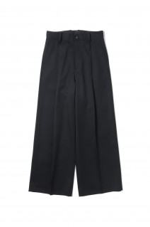 EXTRA WIDE TROUSERS(ST.796)-BLACK-