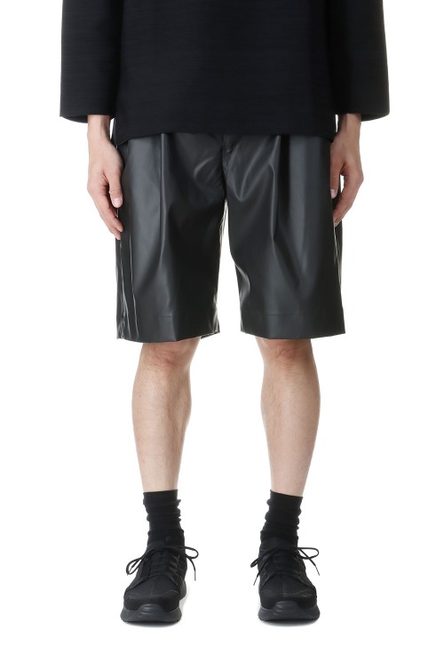 COATED WIDE EASY SHORT TROUSERS(ST.778) | セレクトショップ