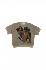 Smiling Girl Pullover Knit / Beige (24SSK-8)