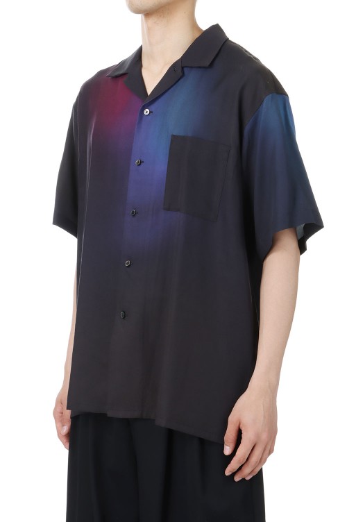 OVERSIZED TENCEL OPEN COLLAR SS SHIRT(ST.835) | セレクトショップ 