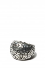 Engraved Corleone Ring -SILVER(RX-722-1)
