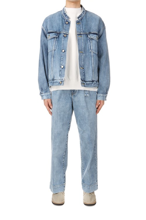 PERVERZE cover わかかっ wide denim jacket