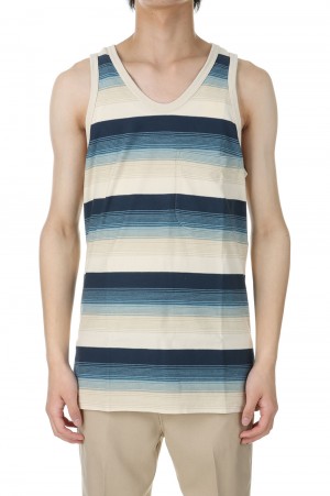 MULTI STRIPE TANK TOP(2441000912)- BLUE STRIPE-
