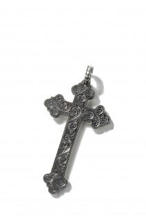 Engraved Large Cross Pendant(RX-915-1)