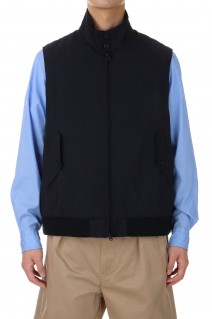 Unlikely Anything Golf Vest(U24S-06-0002)-Navy-