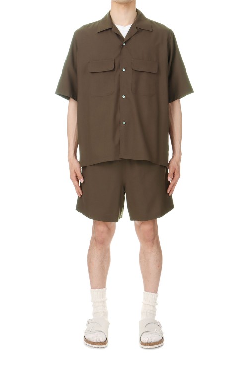 Unlikely Summer Shorts Tropical(U24S-25-0002)-Brown- | セレクト  