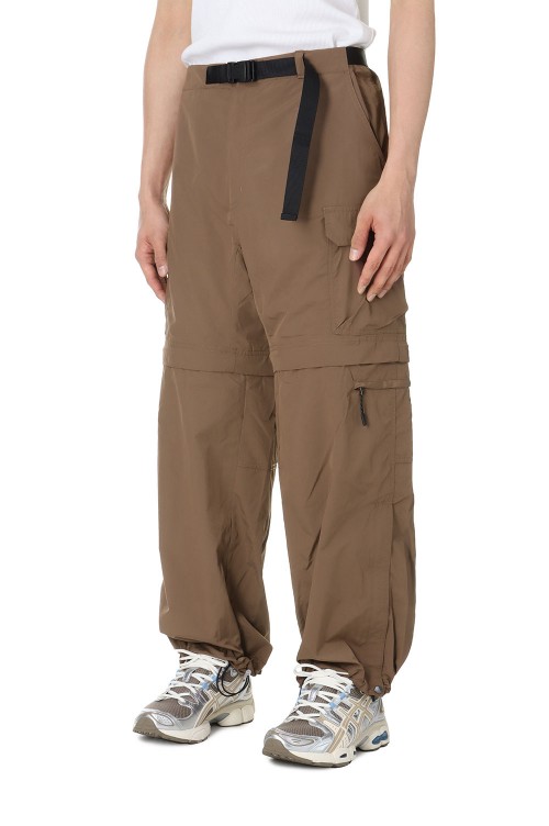Lサイズ N!ce nylon half pants Dark brown