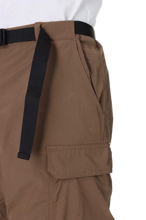 DETACHABLE NYLON PANTS / BROWN(24SS-L4-02) | セレクト