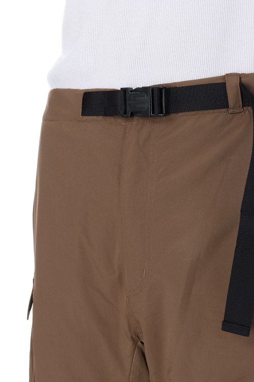 DETACHABLE NYLON PANTS / BROWN(24SS-L4-02) | セレクト