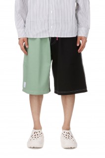 MEN MIX SWEAT SHORTS KNIT / KHAKI(PACC14P010)
