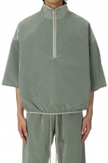 Halfzip Mockneck Shirt/Seal(186SP244055F)