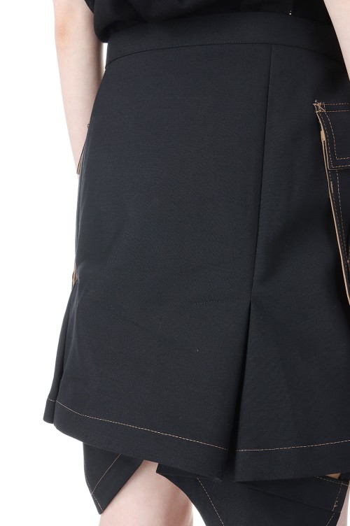 Carhartt WIP Suiting Bonding Skirt -Black (24-07189